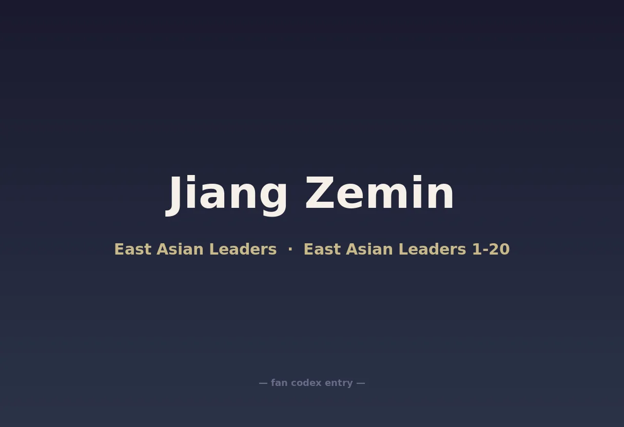 Jiang Zemin