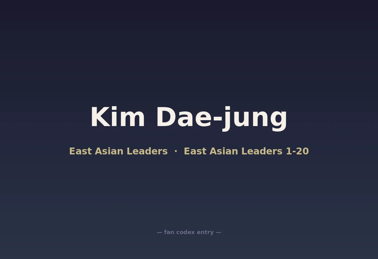 Kim Dae-jung