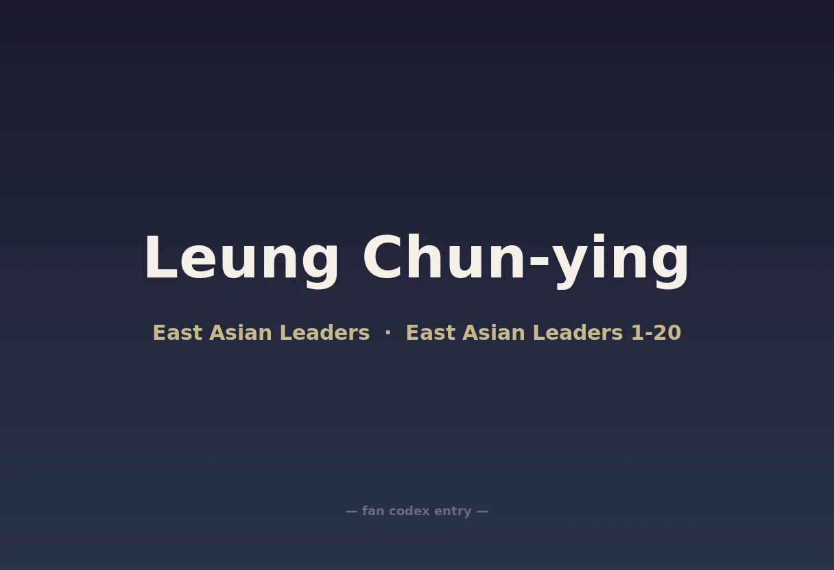 Leung Chun-ying
